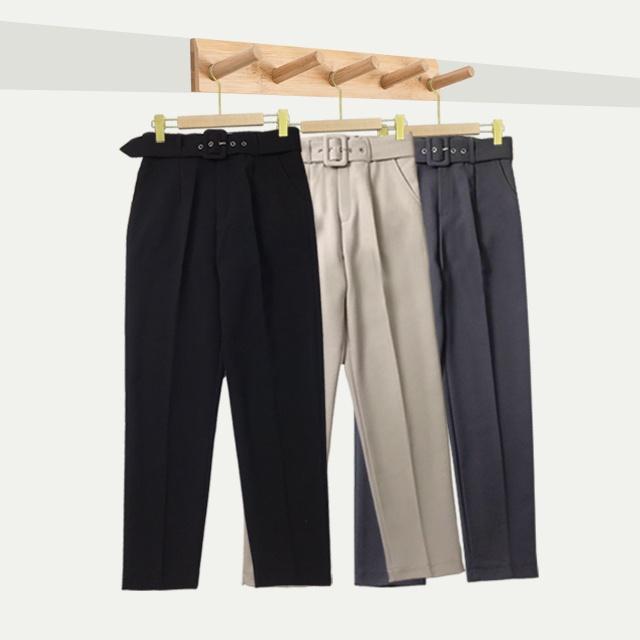 Quần Baggy Kèm Đai Công Sở Cao Cấp Chất Siêu Đẹp Mặc Sang Trọng Thanh Lịch
