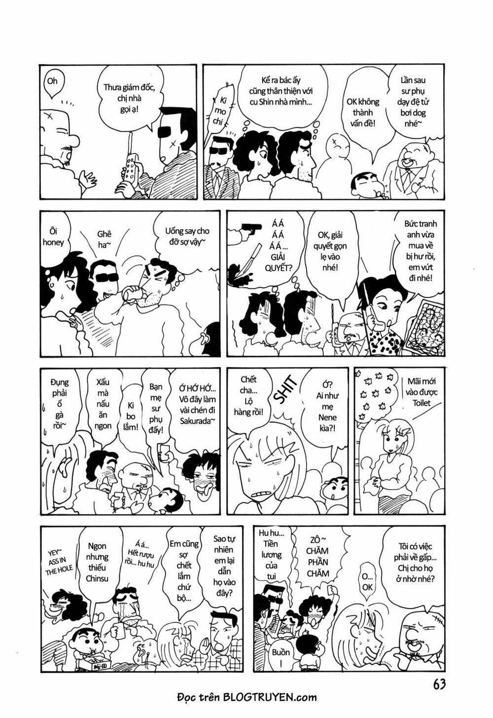 crayon shin-chan cậu bé bút chì chapter 6 36