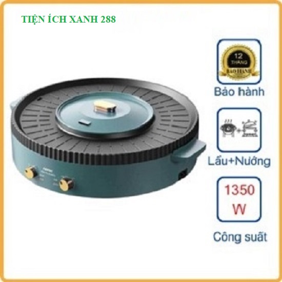 Nồi lẩu nướng 2 trong 1 đa năng KB518