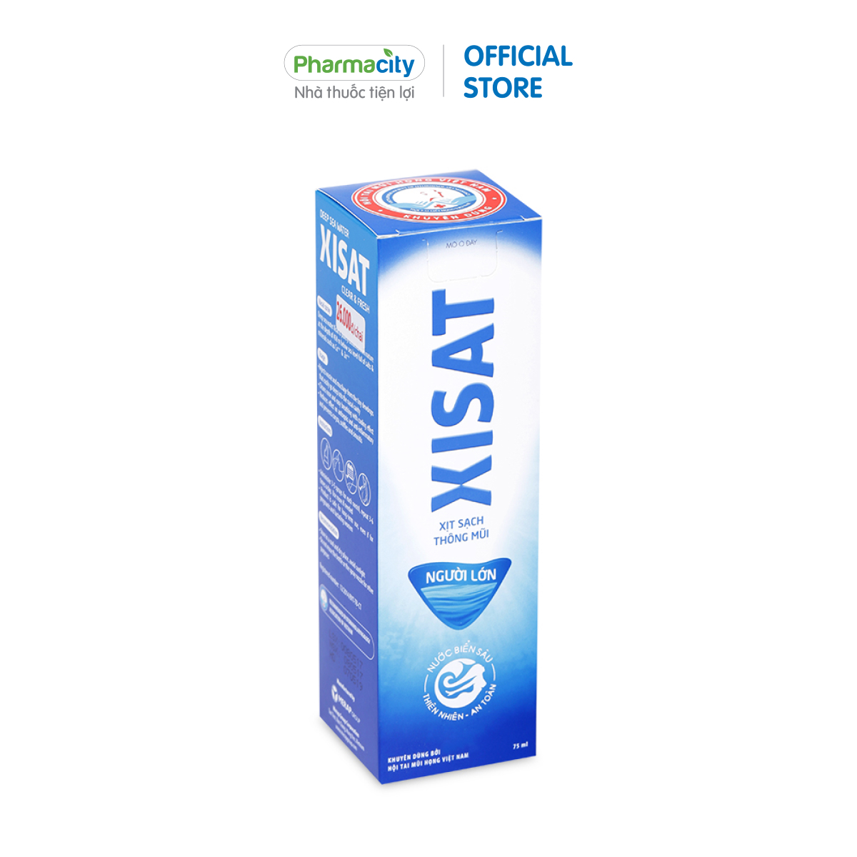 Nước biển sâu xịt sạch thông mũi Xisat