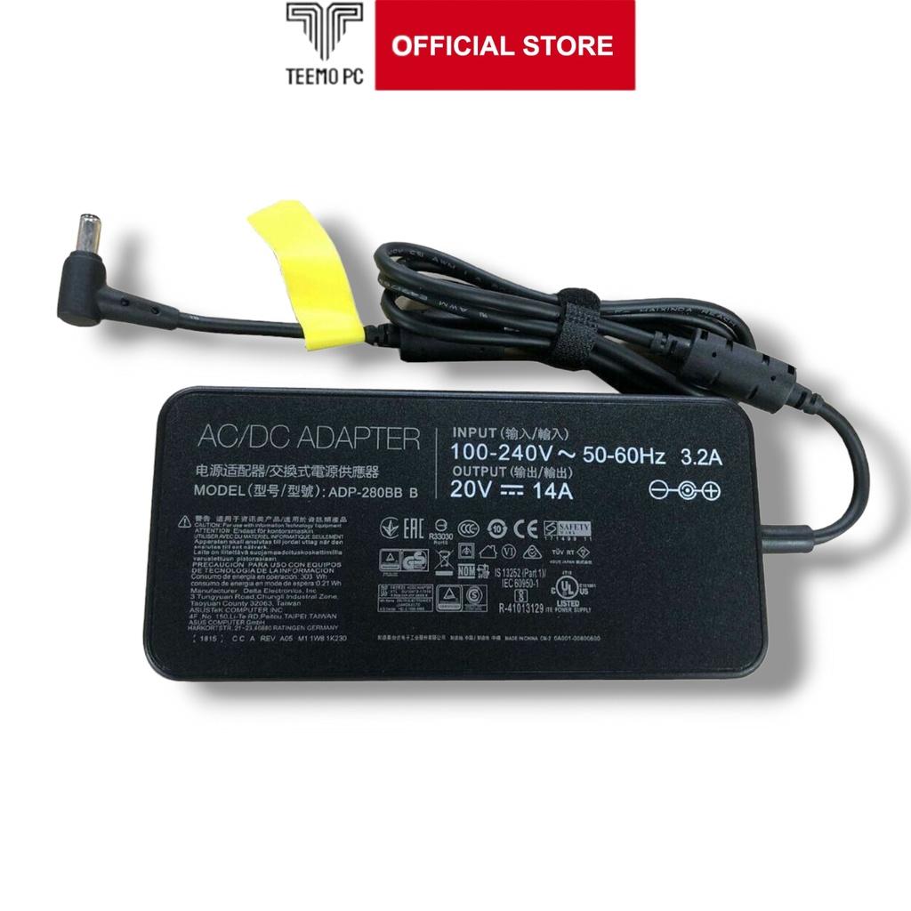 Sạc Tương Thích Cho Laptop Asus ROG STRIX SCAR 15 G532LWS-XS96 280w- Hàng Nhập Khẩu New Seal TEEMO PC X19