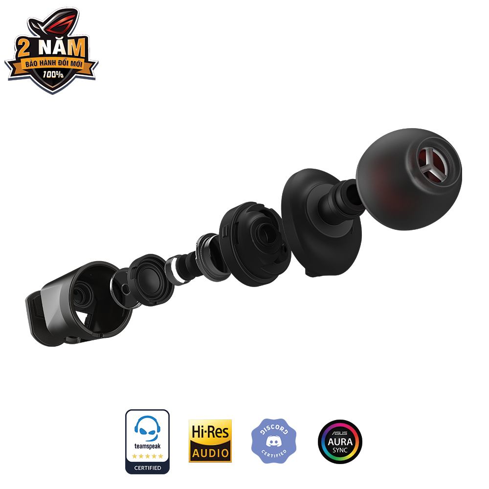 Tai nghe Asus ROG Cetra II In-ear - Hàng Chính Hãng