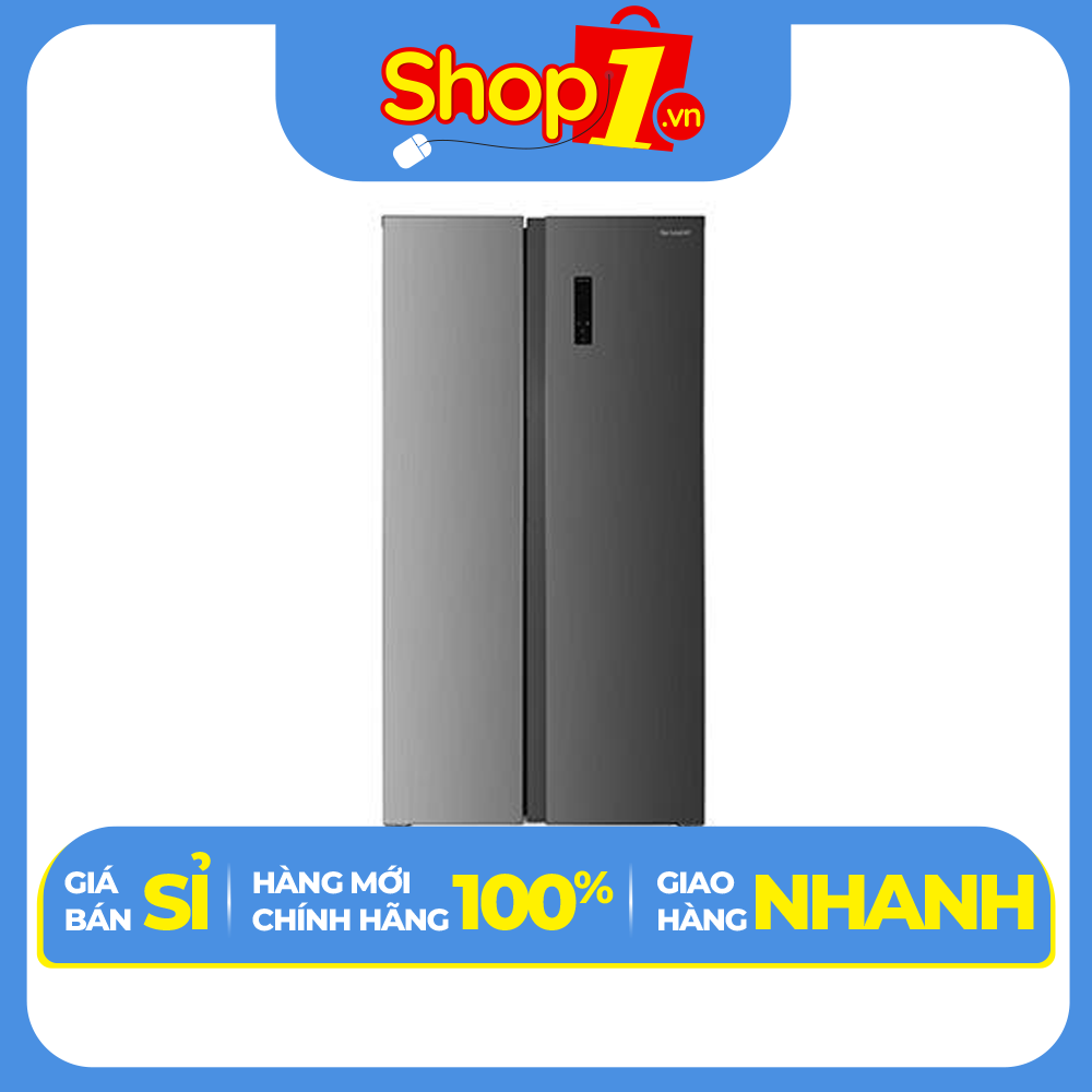 Tủ Lạnh Sharp 442 Lít SJ-SBX440V-SL Inverter - Hàng Chính Hãng