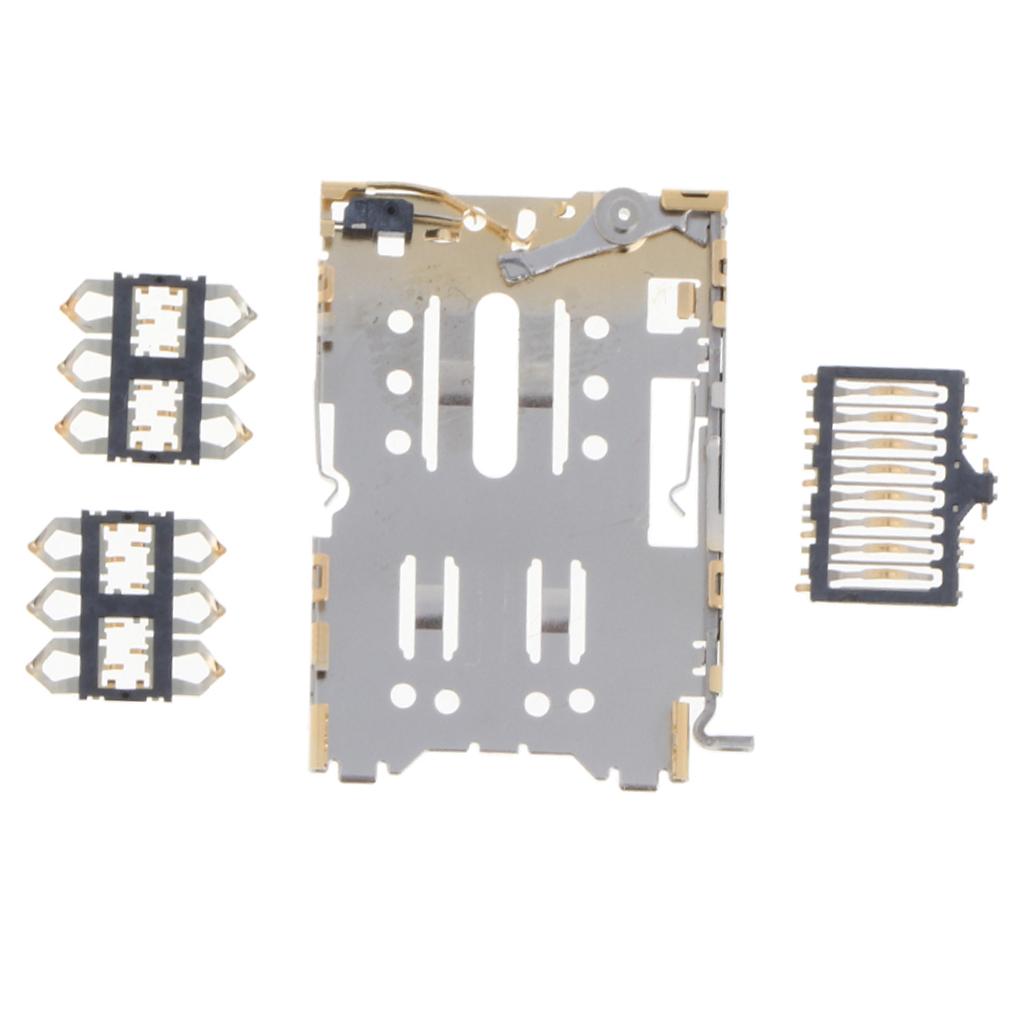 SIM Cards Slot Reader Holder Connectors  Socket, for