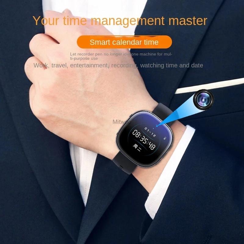 Mini Camera 1080P Small Cam Audio Voice Video Recorder Bracelet Micro Camcorder Wristband Vs K18 Support Hidden TF Card,Not Wifi