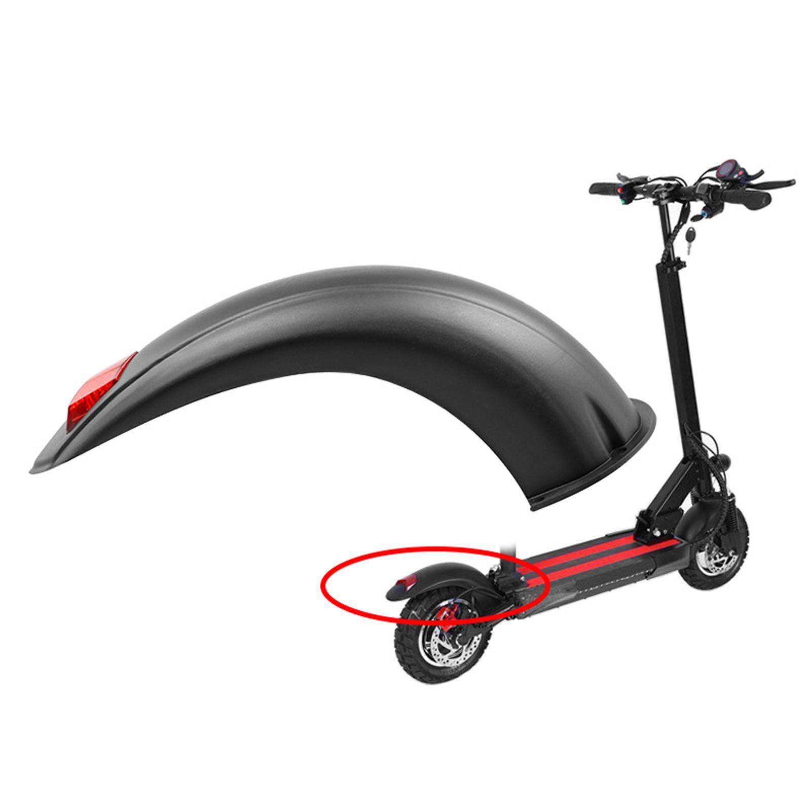 Tire Mudguard with Taillights Equipment Supplies Guard Mudflap Electric Bike Rear for Night Riding Outdoor Cycling