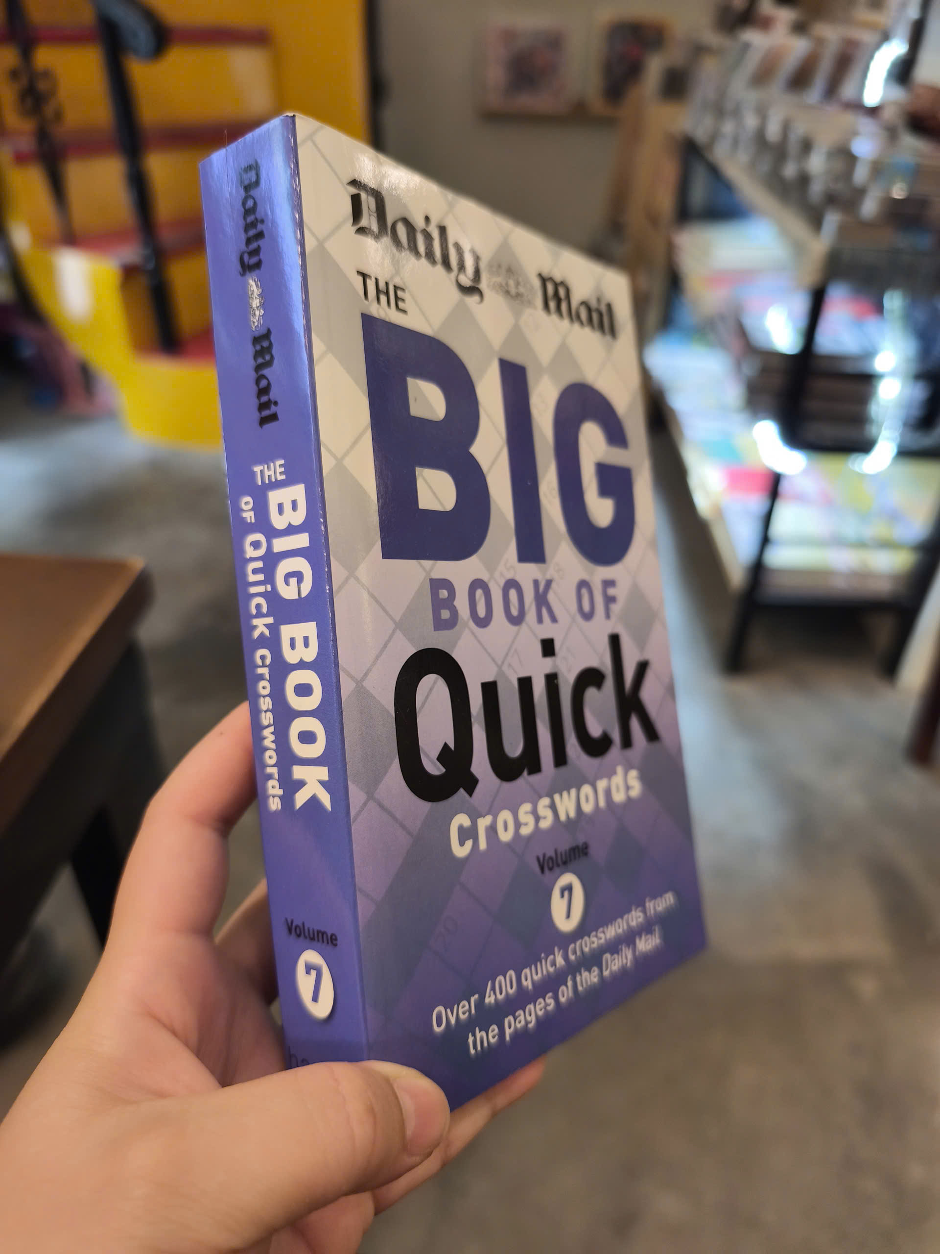 Sách - The Big Book of Quick Crosswords 7 | Games / Ngoại văn Nhập khẩu UK / Trò chơi ô chữ giải trí