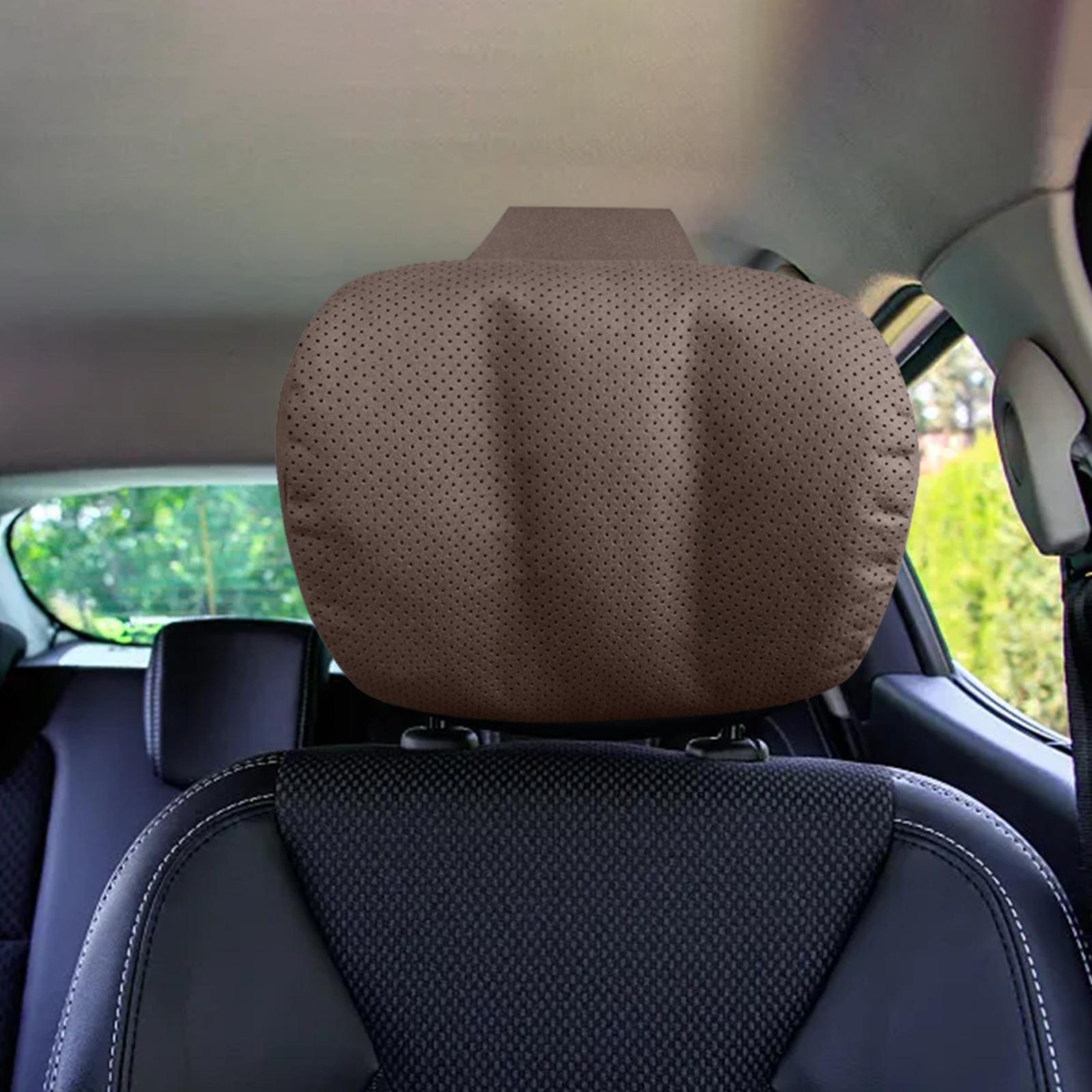 Car Headrest Pillow Comfortable Soft Portable Auto Headrest Car Neck Pillow