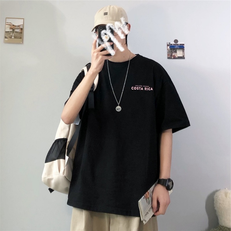 Áo thun tay lỡ Rica Oversize (unisex nam nữ đều mặc được)