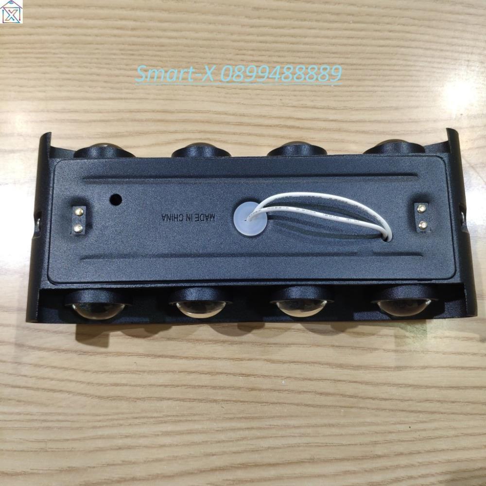 Đèn hắt tường 2 đầu, 8 mắt led hàng đẹp