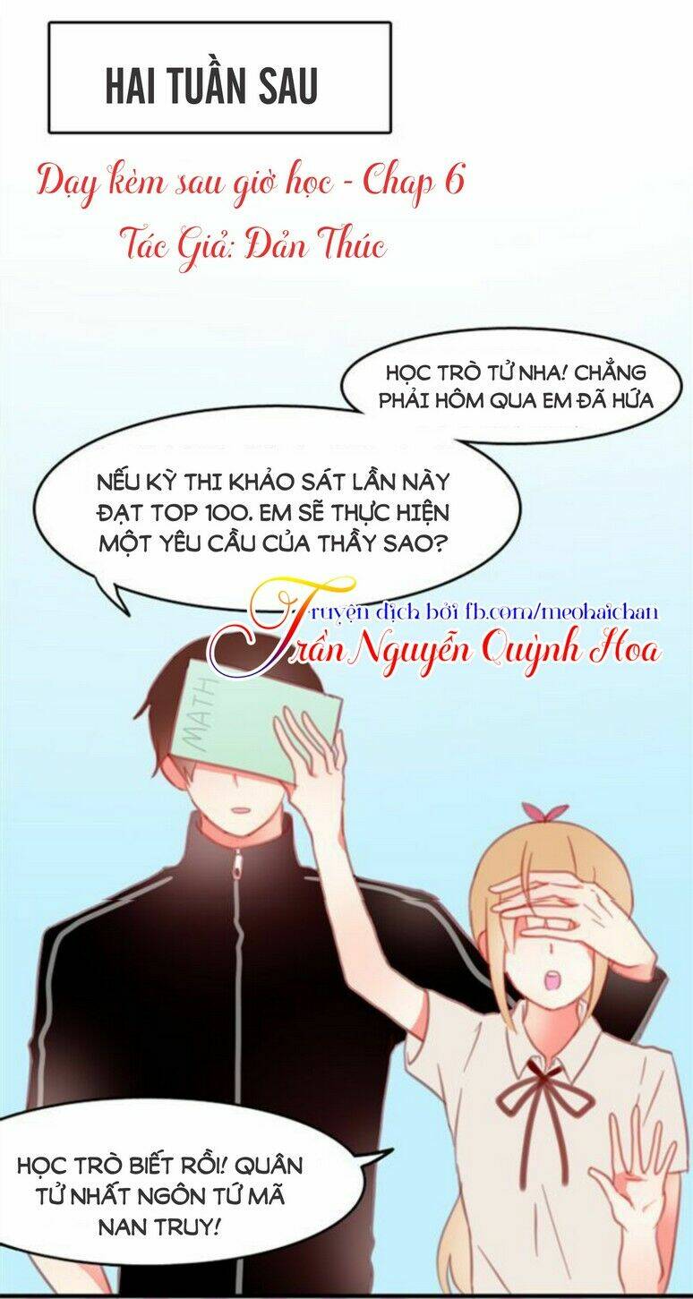 dạy kèm sau giờ học chapter 6 1