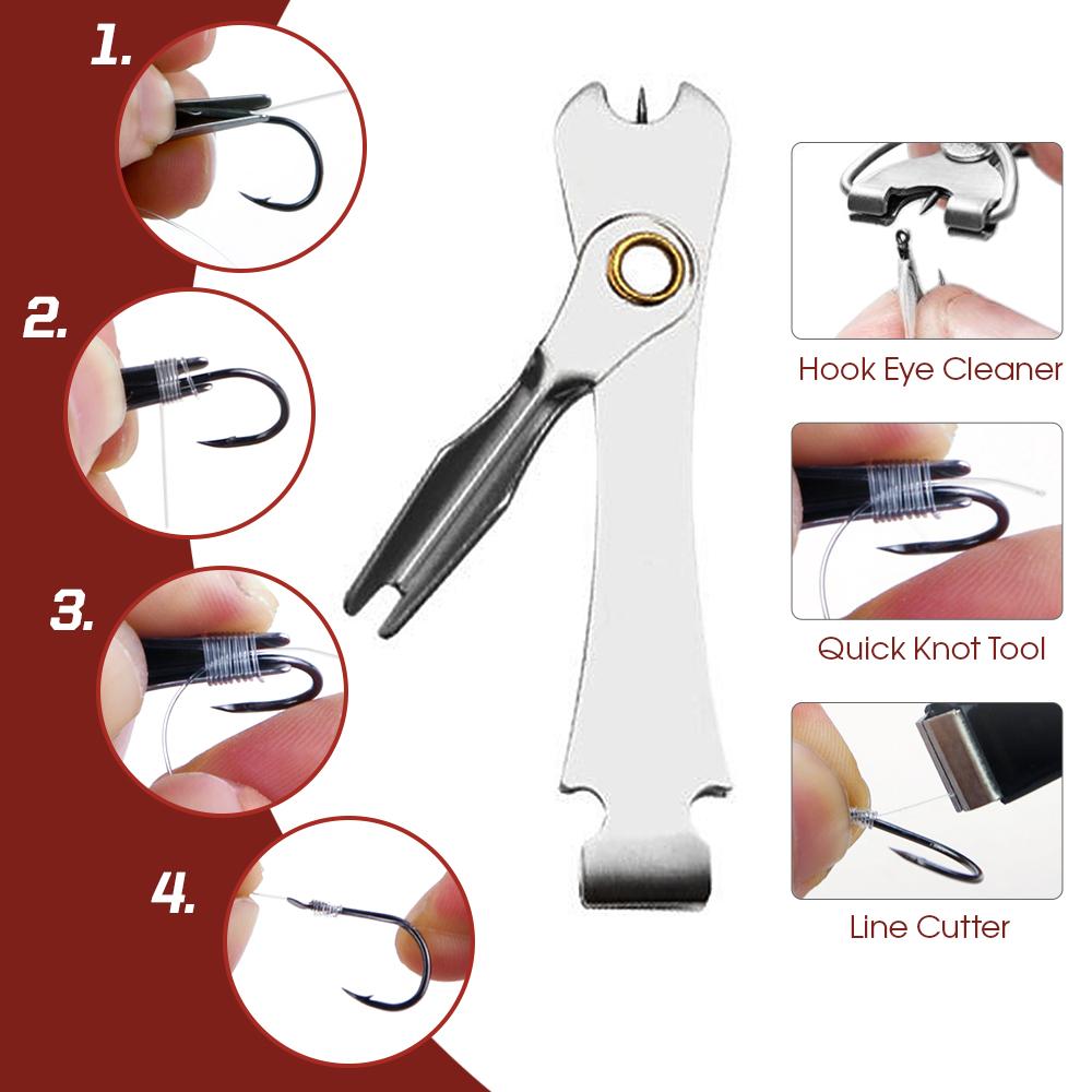 Công Cụ Thắt Nút Nhanh Chóng Cho Mồi Câu Cá