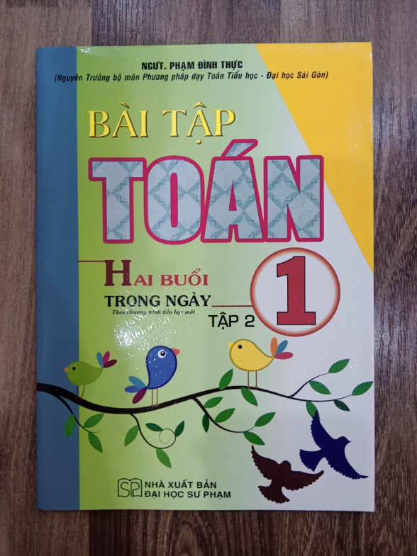 Sách - Bài Tập Toán 1 Tập 2 Hai Buổi Trong Ngày (Theo Chương Trình Tiểu Học Mới)