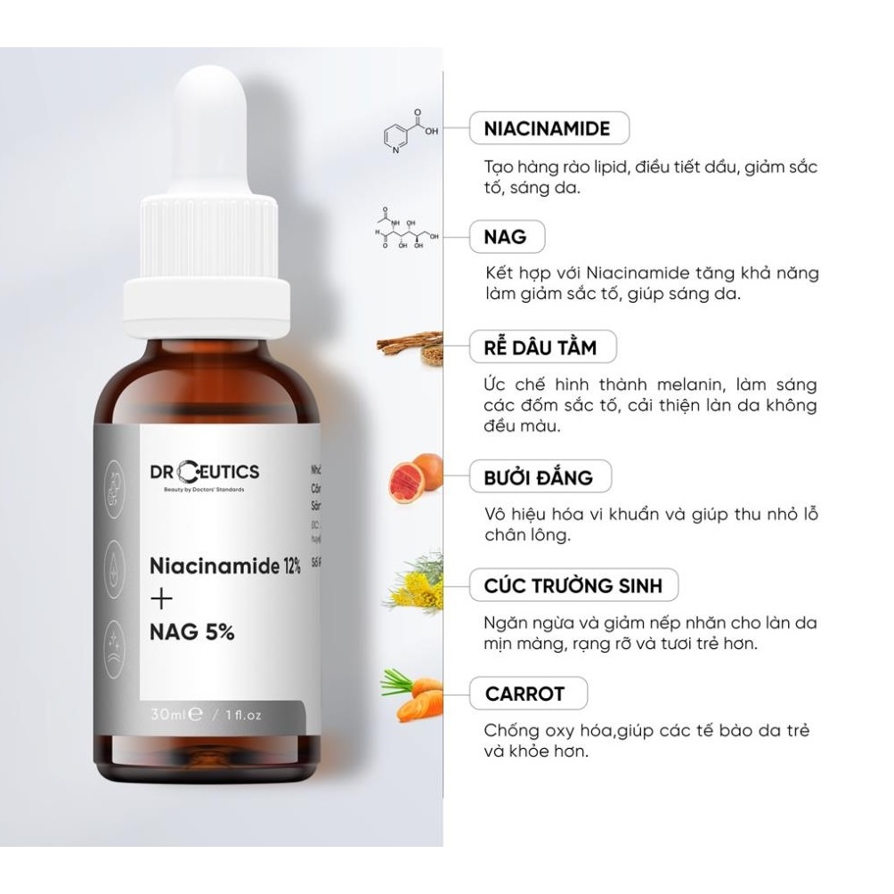 Combo 2 Sản Phẩm Giúp Cấp Ẩm Và Làm Sáng Da DrCeutics