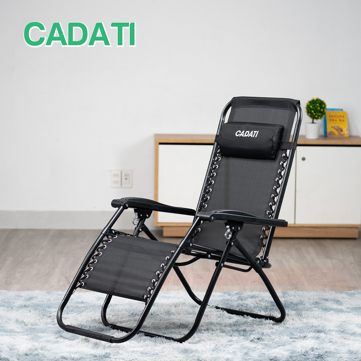 GHẾ BỐ XẾP THƯ GIÃN GIÁ RẺ CADATI