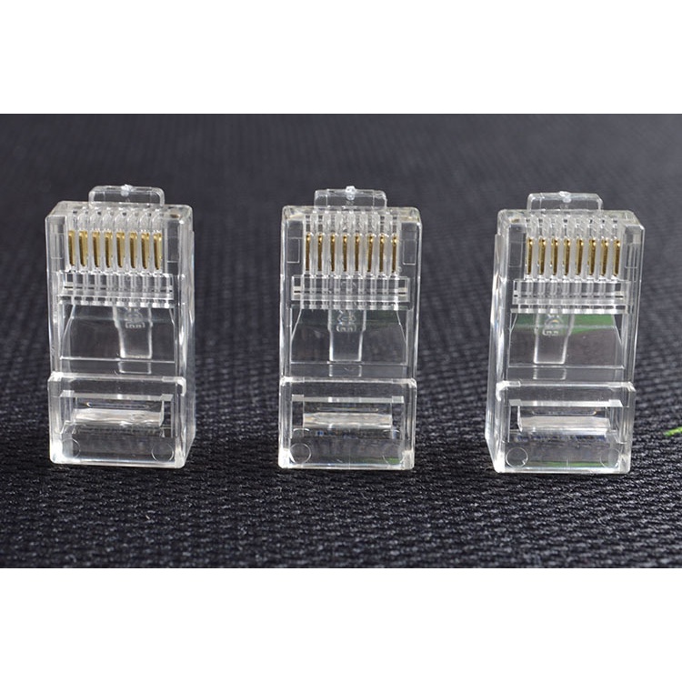 Đầu Nối Dây Mạng RJ45 Tốc Độ Cao 1000Mbps - Hàng Nhập Khẩu