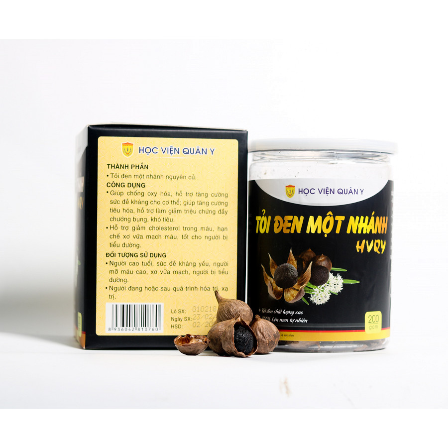 Combo 5 hộp tỏi đen một nhánh Học Viện Quân Y