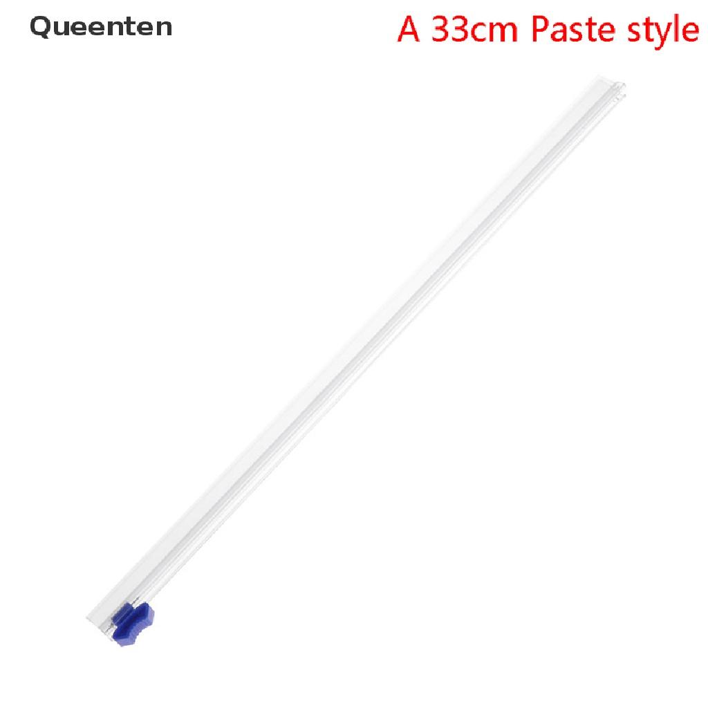 Queenten 1pc Home Plastic Wrap Dispensers and Foil Film Cutter Food Cling Film Cutter QT