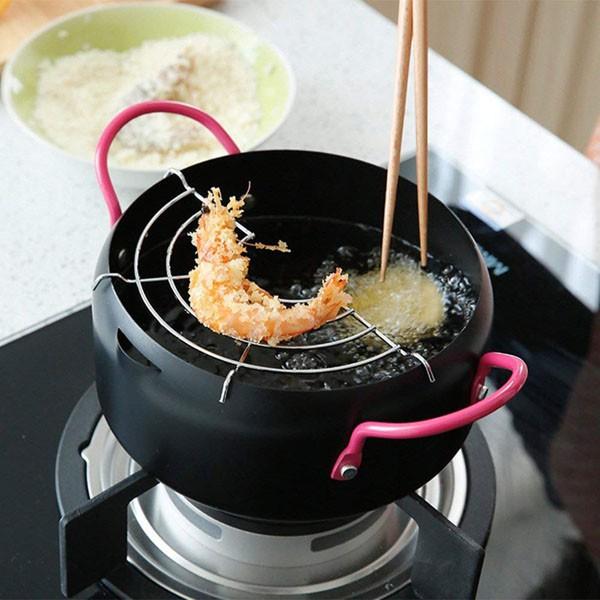 Nồi Chiên Lọc Dầu Đường Kính 18cm