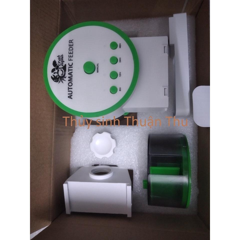 Máy cho cá ăn tự động 4 chế độ và 6 chế độ hẹn giờ Crab Aqua CA- AF001 và AF002