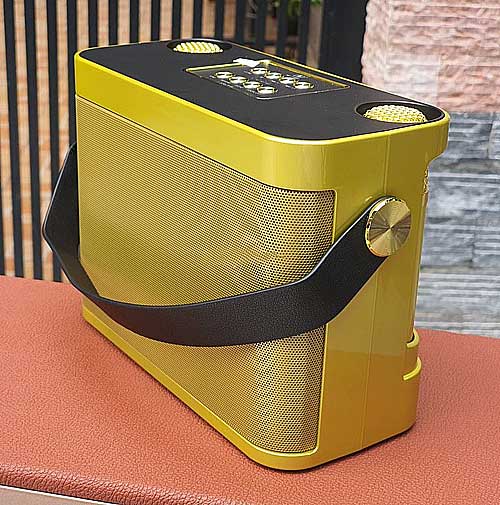 Loa karaoke YS-219 có 2 micro không dây kiêm Bluetooth