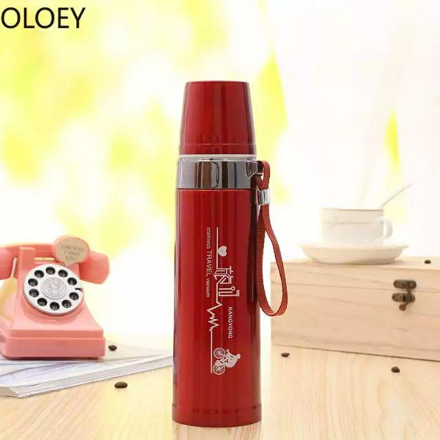 Bình giữ nhiệt đựng nước uống nắp cốc 500ml