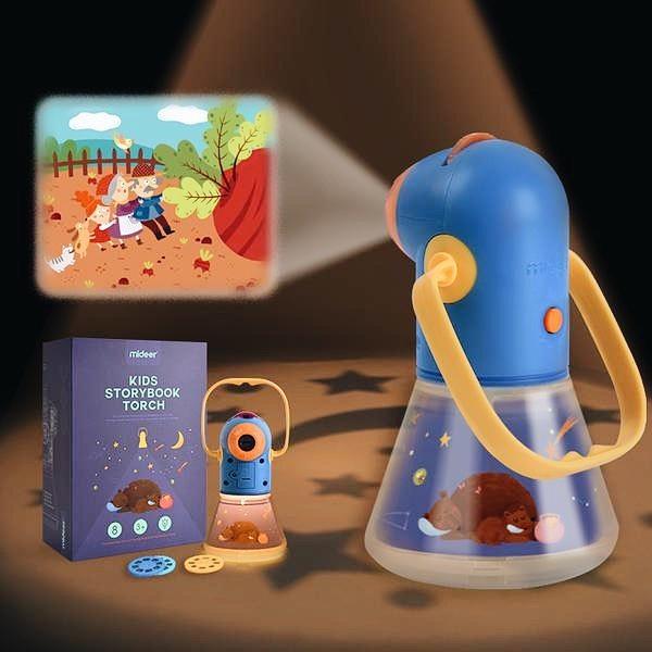 Đồ Chơi Thông Minh Đèn Pin Kể Chuyện Cổ Tích kết hợp đèn ngủ Mideer Kid Storybook Torch , Đồ Chơi Trí Tuệ Cho Bé