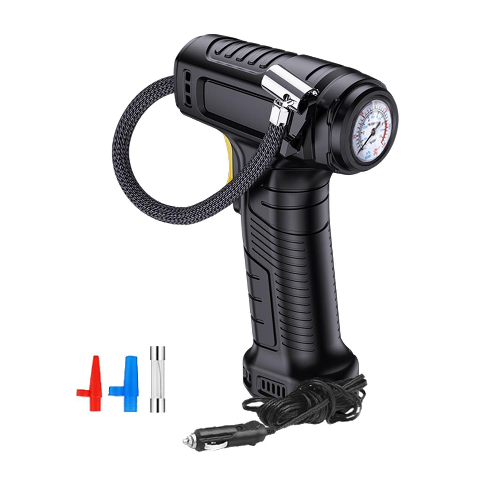 Tire Air Pump Compact Vehicles Inflatable Pump for Bicycles Truck Balls Pointer