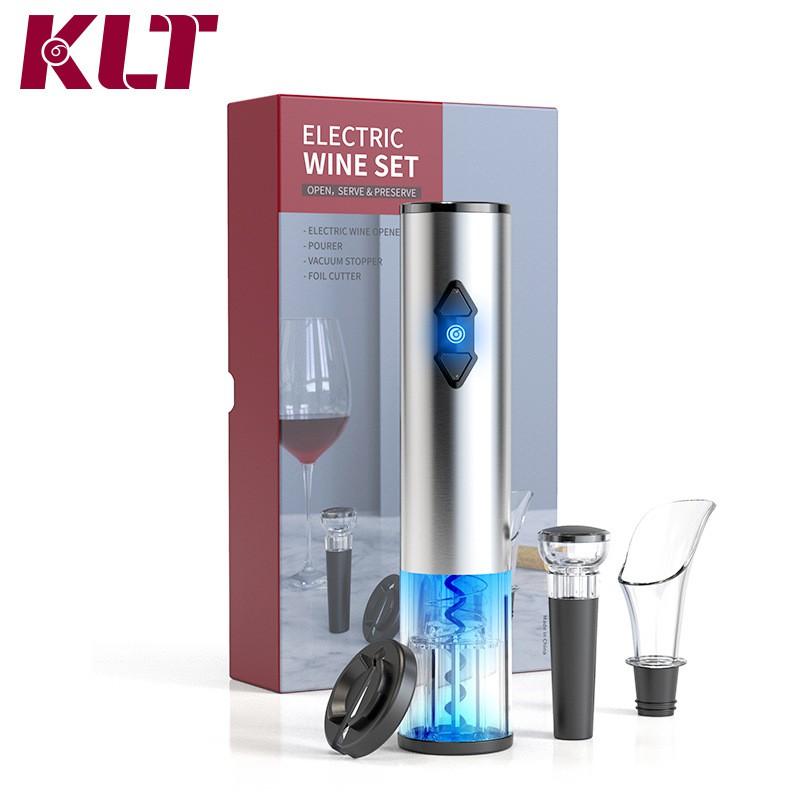Bộ dụng cụ mở rượu vang tự động 4 trong 1 xịn xò