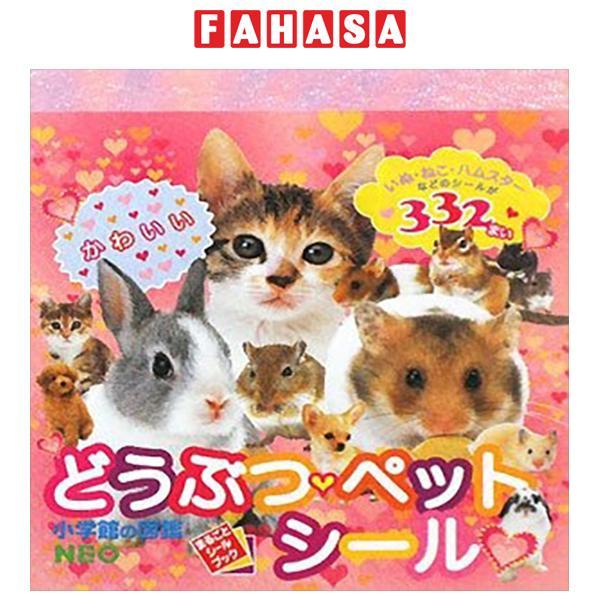 Sách ngoại văn: 小学館の図鑑NEO どうぶつ・ペットシール - Doubutsu Petto Seal - Dobutsu Pet Sticker