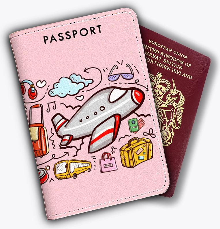 Bao Da Đựng Hộ Chiếu Và Phụ Kiện Cute - Đa Năng Tiện Lợi - Ví Passport Du Lịch Stormbreaker - Passport Cover - PPT141