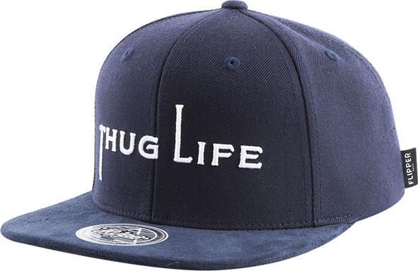 PREMI3R Mũ Snapback THUG Simple Snapback Navy Premi3r FL429 - Xanh Đen mũ lưỡi trai phong cách hàn quốc nón thương hiệu chính hãng