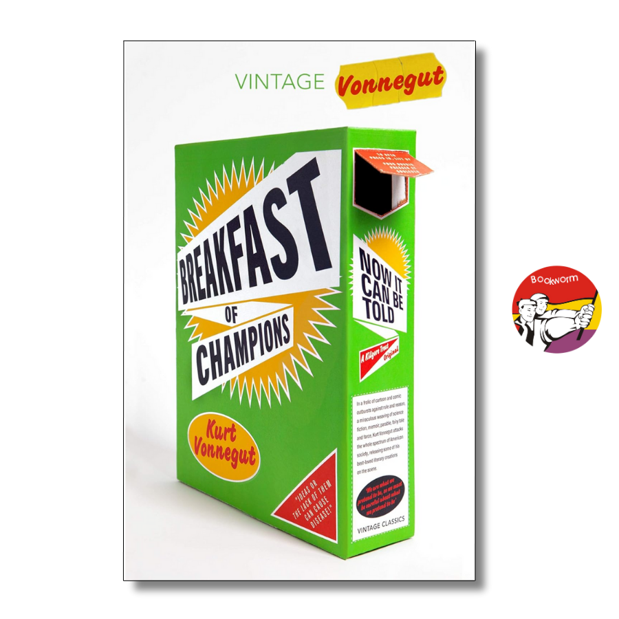 Sách - Breakfast of Champions by Kurt Vonnegut | Vintage Classic Science Fiction English Book