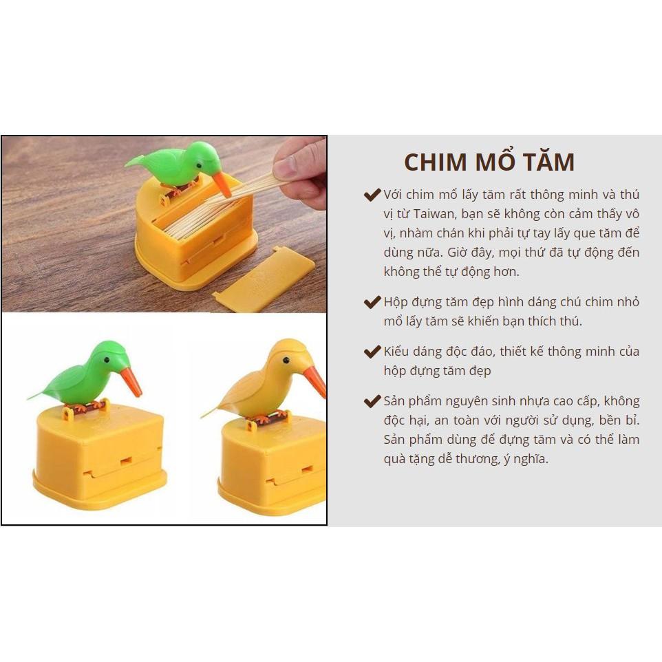 CHIM MỔ TĂM - Bộ 2 con
