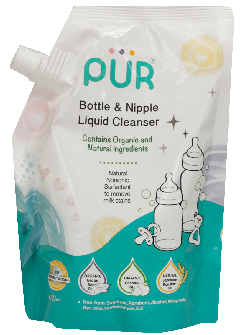 Combo tã/bỉm quần Dry-Pro XL44 + tặng Túi nước rửa bình sữa Pur 450ml