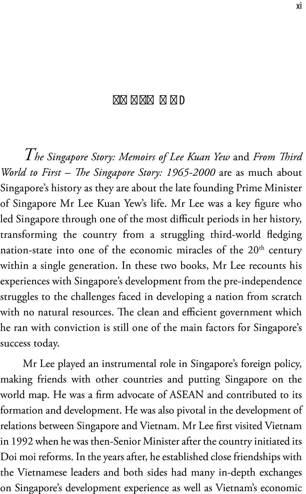 Hồi Ký Lý Quang Diệu - Câu Chuyện Singapore _AL