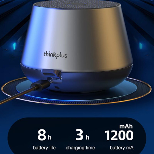 Loa mini bluetooth 5.0 Lenovo K3 , nhỏ gọn với âm bass sâu không dây - Thích hợp cho thể thao ngoài trời với thời lượng pin dài ( Bảo Hành 1 Năm)