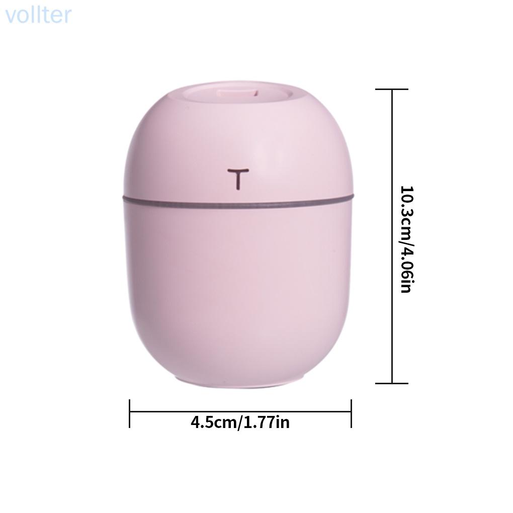 Air Humidifier Home Office Car Portable Mini USB Powered Air Diffuser Anti-dry Humidifier, Pink