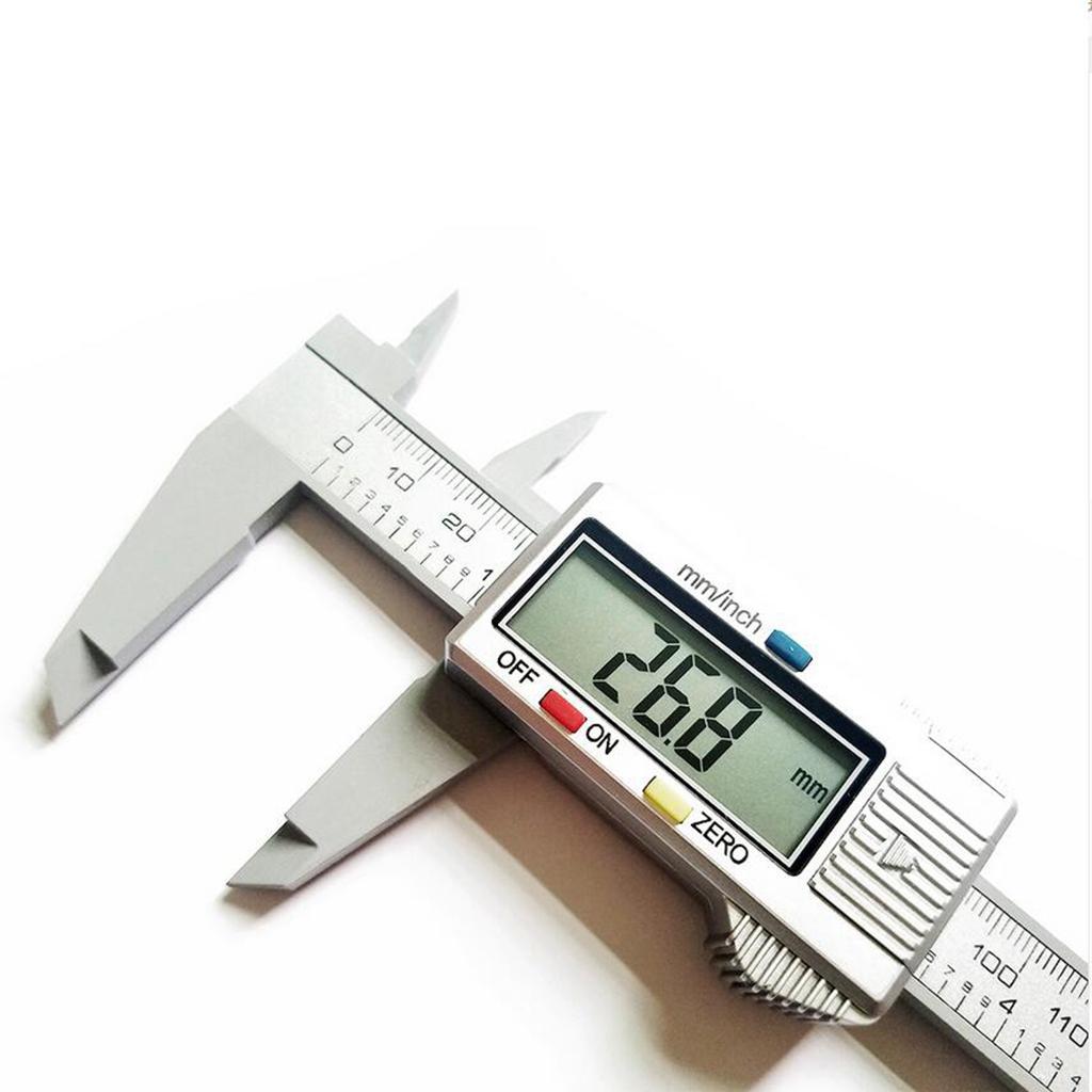 Digital Caliper Plastic Electronic LCD Micrometer Measuring 0-6''/150mm #1
