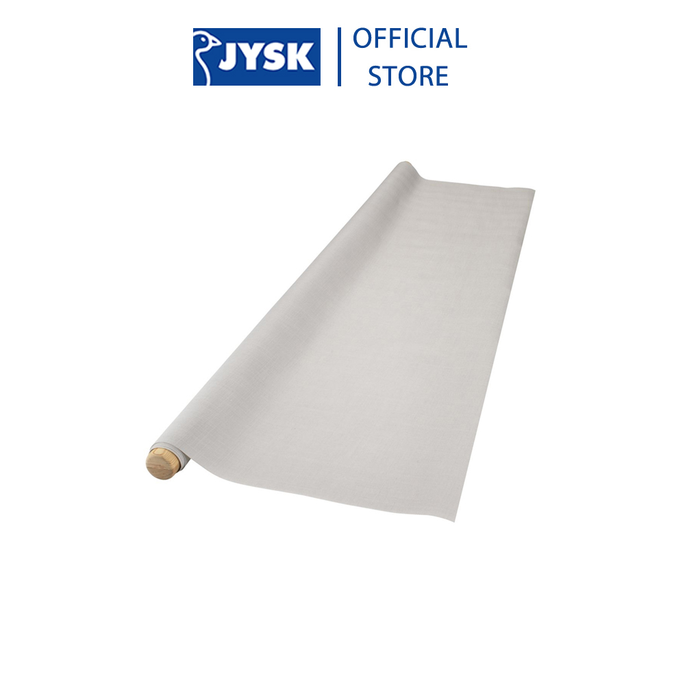 Tấm trải bàn | JYSK Hjertegras | polyester/cotton | xanh lá/xám | D140cm