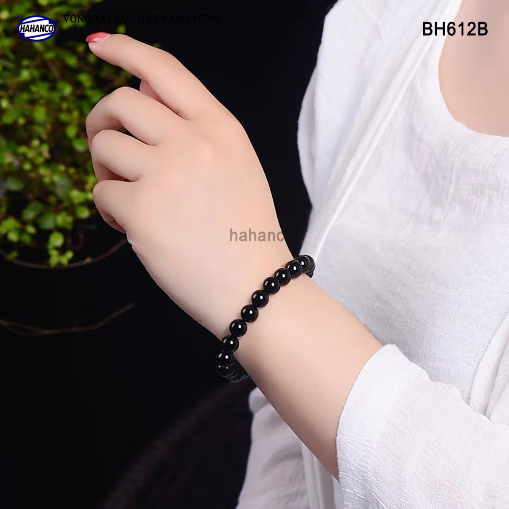 Vòng tay sừng Trâu đen Hồ Lô Mang lại May Mắn và Bình An cho bạn - Bracelet of HAHANCO