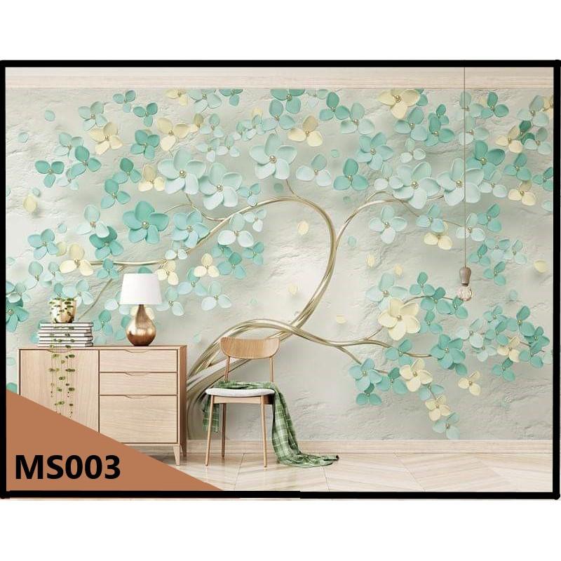 1m² DECAL DÁN TƯỜNG DECOR PHÒNG NGỦ,PHÒNG KHÁCH, SPA -TRANH DÁN TƯỜNG TRANG TRÍ 3D HÀN QUỐC