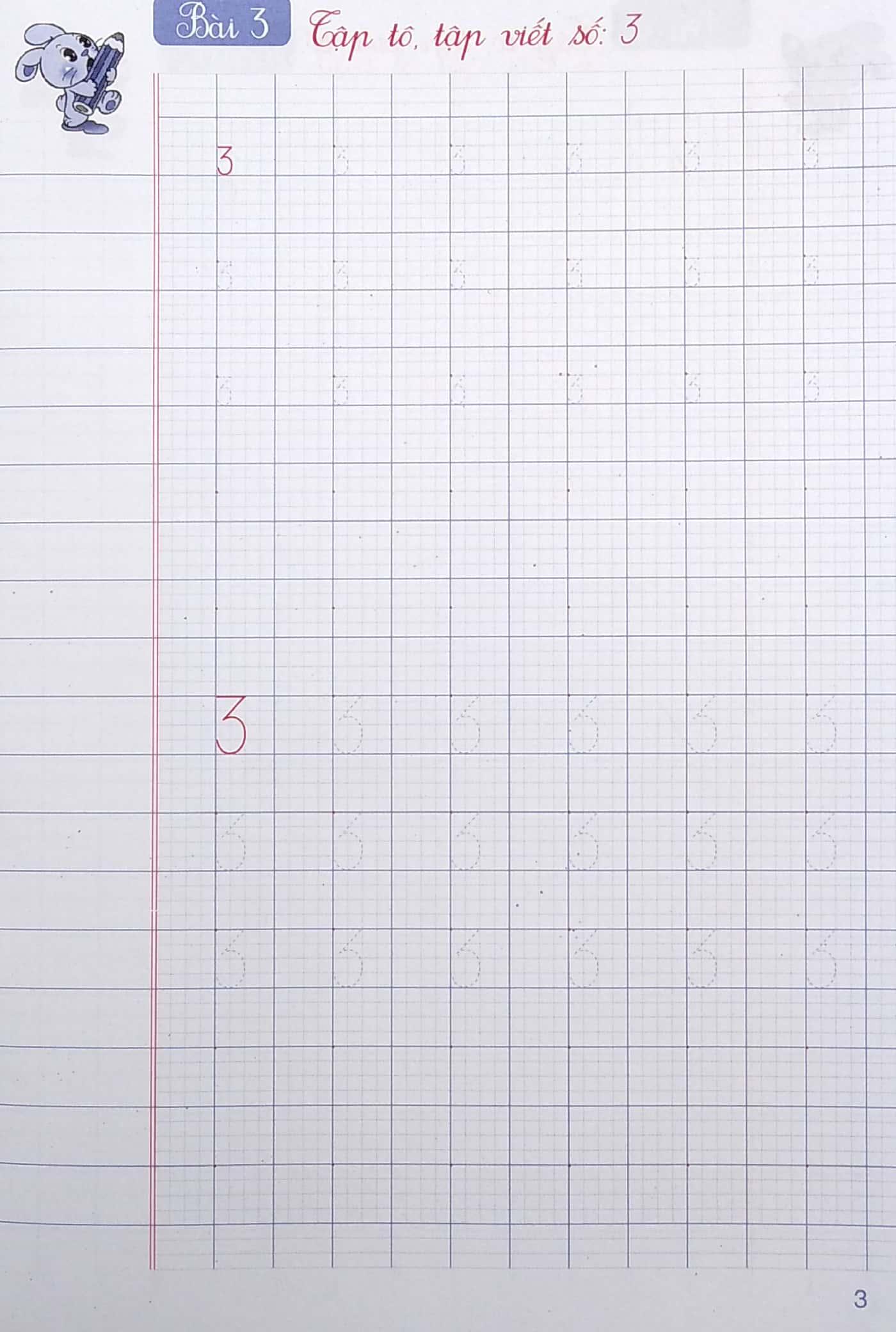 Tập Tô Chữ Số - Quyển 4 (Dành Cho Bé 5-6 Tuổi Chuẩn Bị Vào Lớp 1)