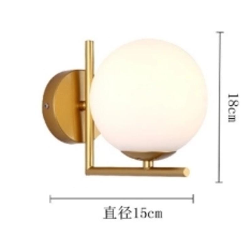 Đèn tường cao cấp FLYOS thân kim loại mạ cao cấp kèm bóng LED chuyên dụng