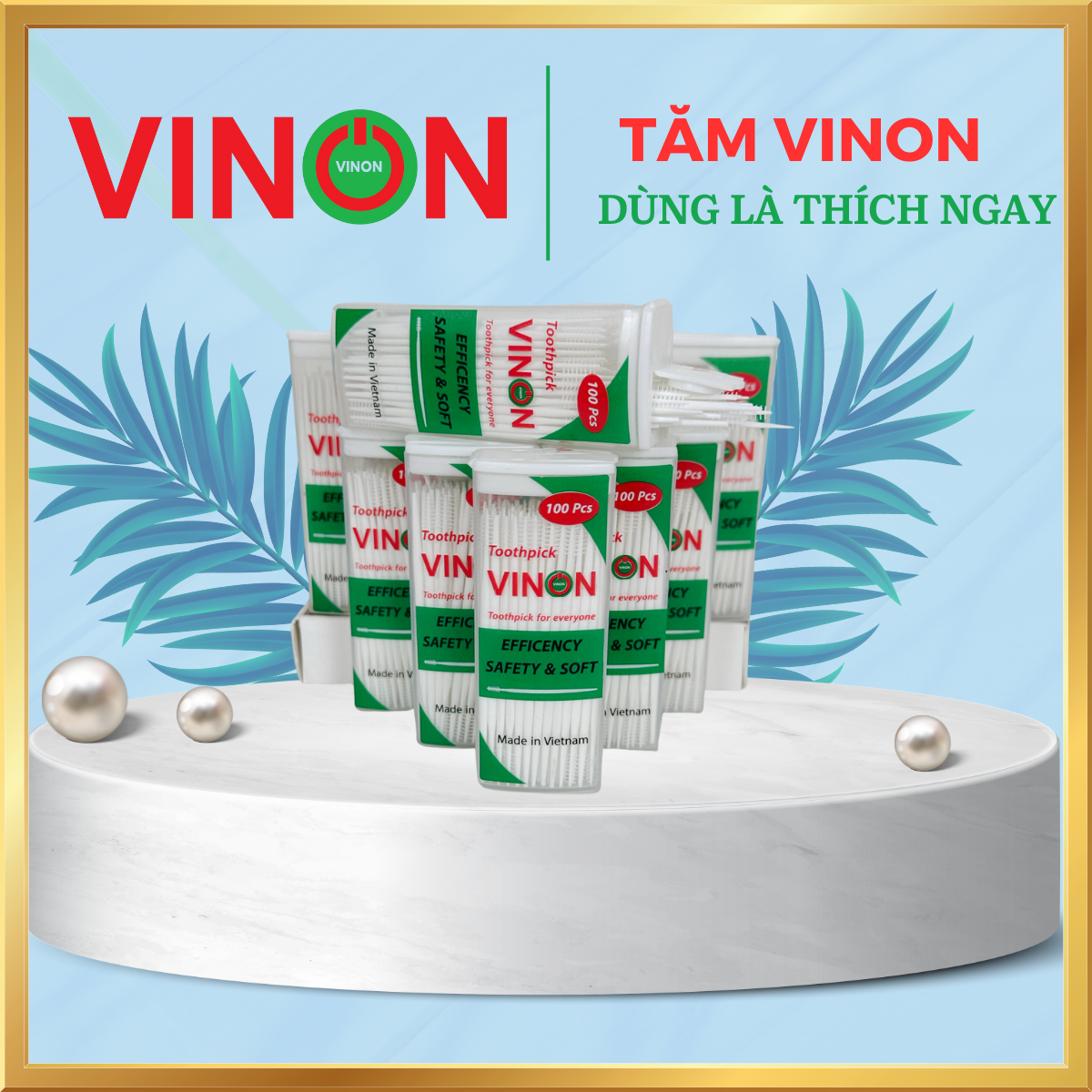 Tăm Vinon - Lựa Chọn Hoàn Hảo Cho Răng Miệng