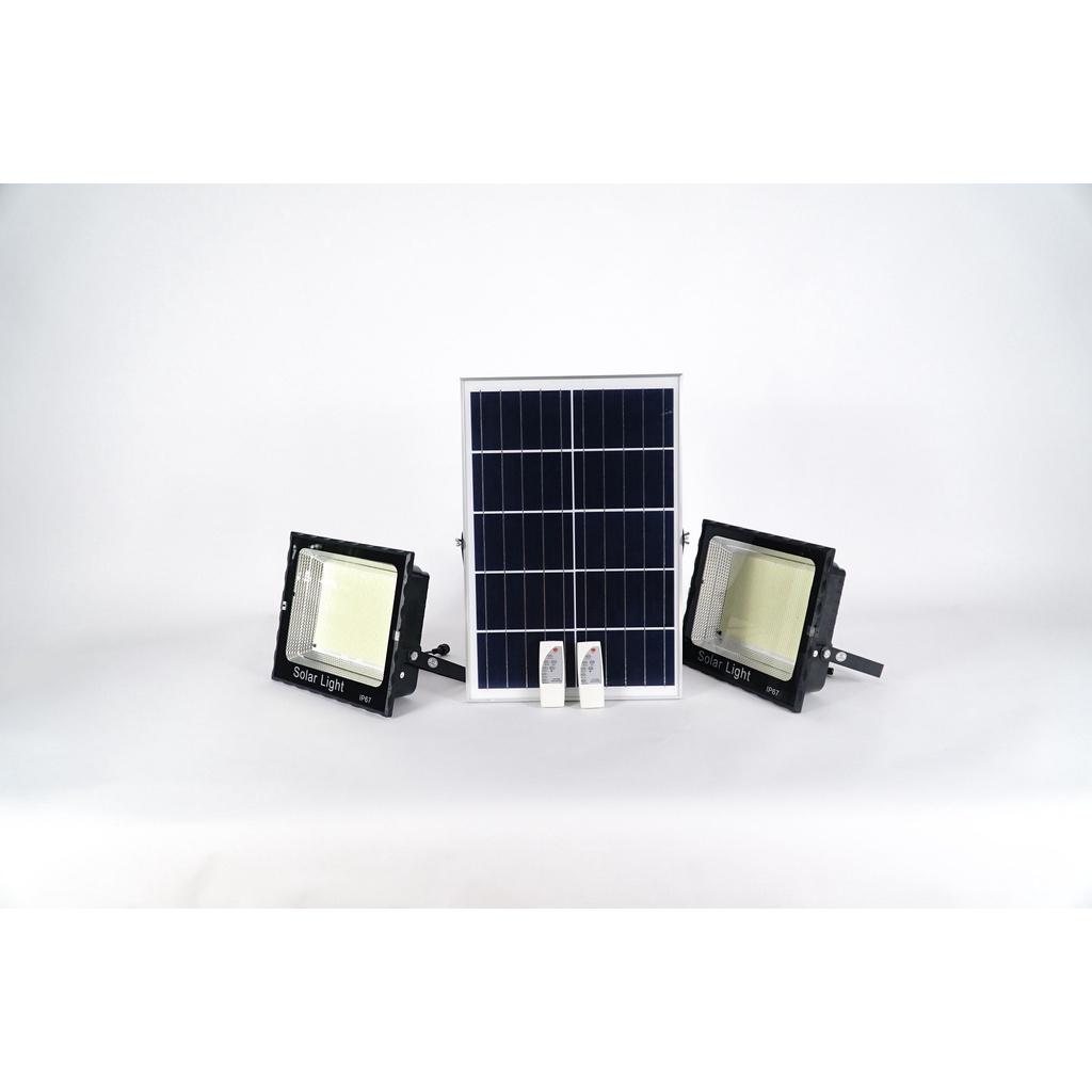 Đèn pha năng lượng mặt trời VINAPIN-TJ 1 khoang led khổng lồ siêu sáng - Nhiều công suất + tấm PIN lớn + chống nước