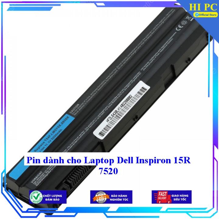 Pin dành cho Laptop Dell Inspiron 15R 7520 - Hàng Nhập Khẩu