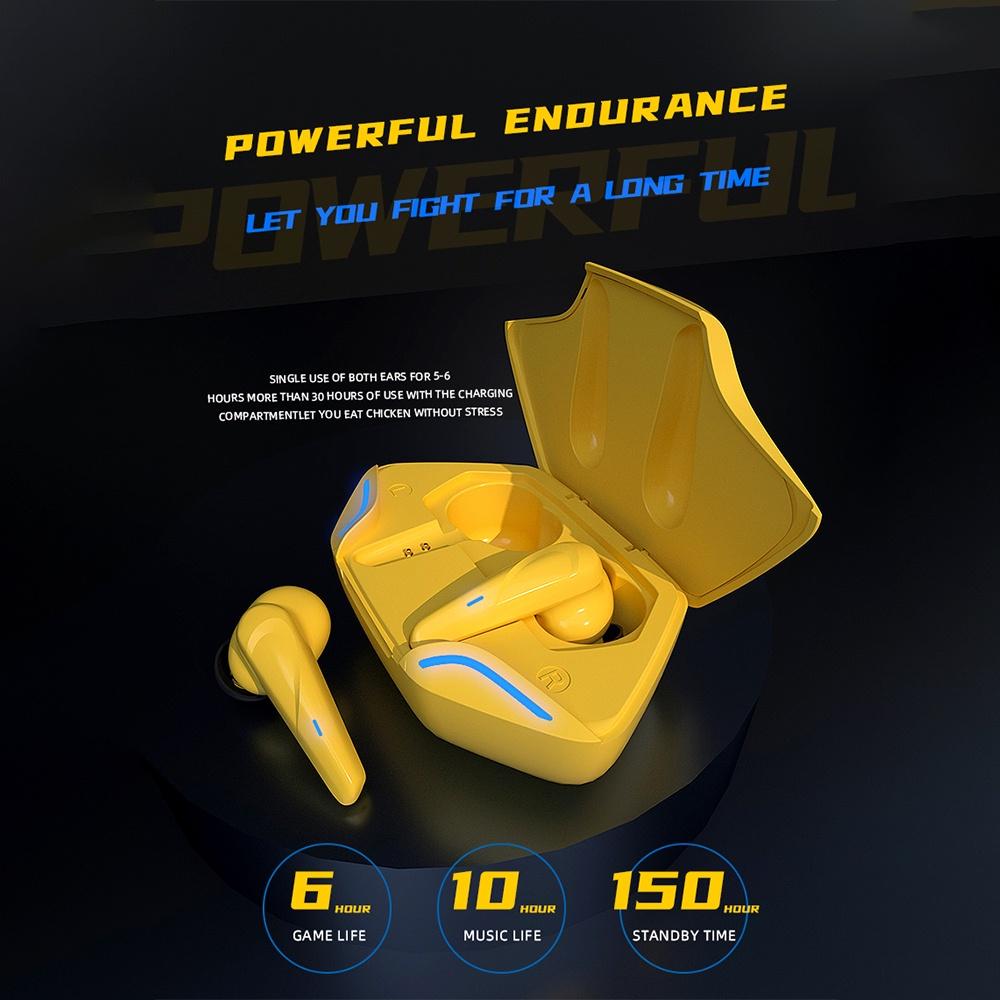 Tai Nghe Chơi Game / Tai Nghe Không Dây TWS / Tai Nghe Bluetooth 5.0 Có Hộp Sạc / Tai Nghe Giảm Tiếng ồn Có Mic