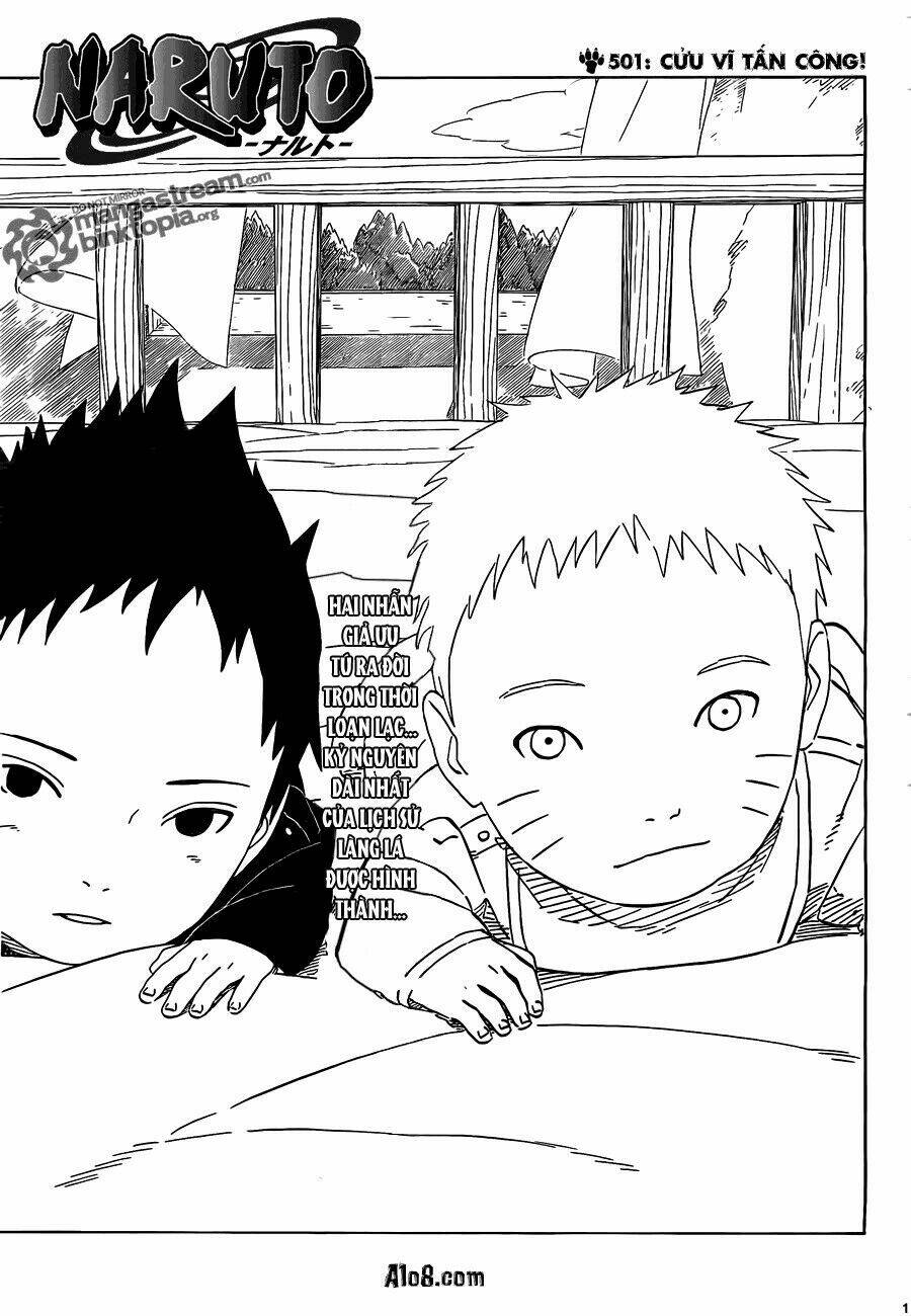 naruto - cửu vĩ hồ ly chapter 501 1