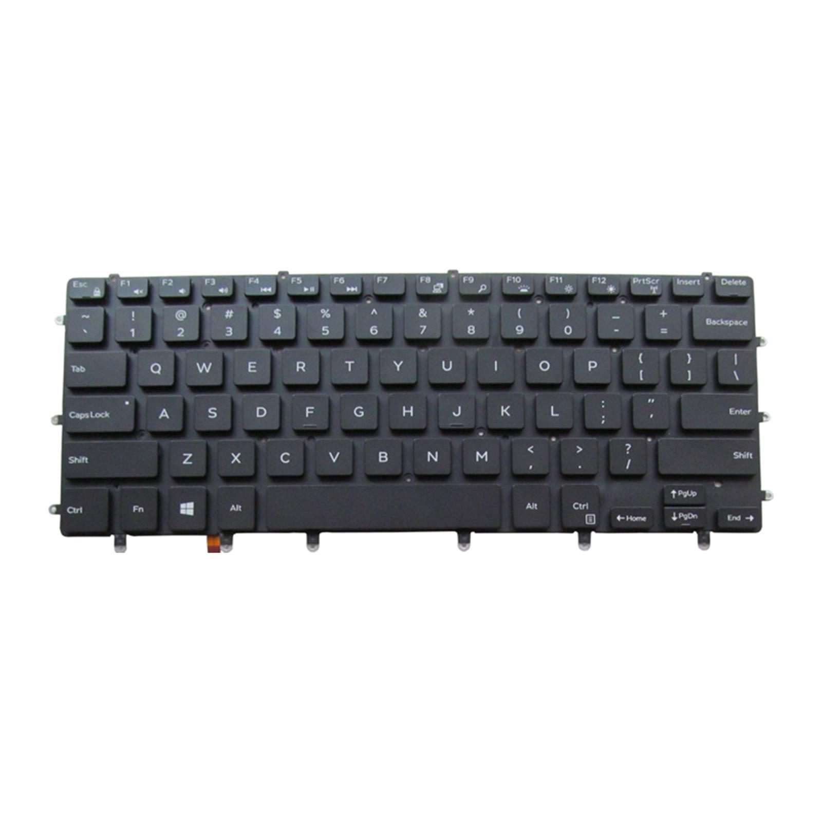 Replacement Laptop Keyboard US Backlit For Dell XPS 15 9550 Series Black